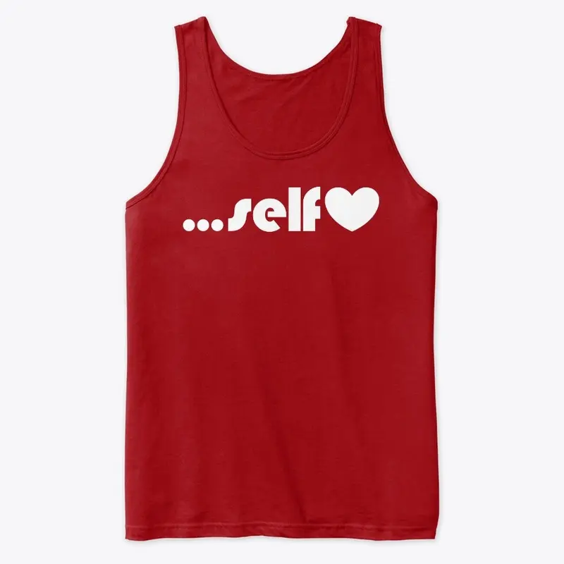 Self Love Tank | White Heart