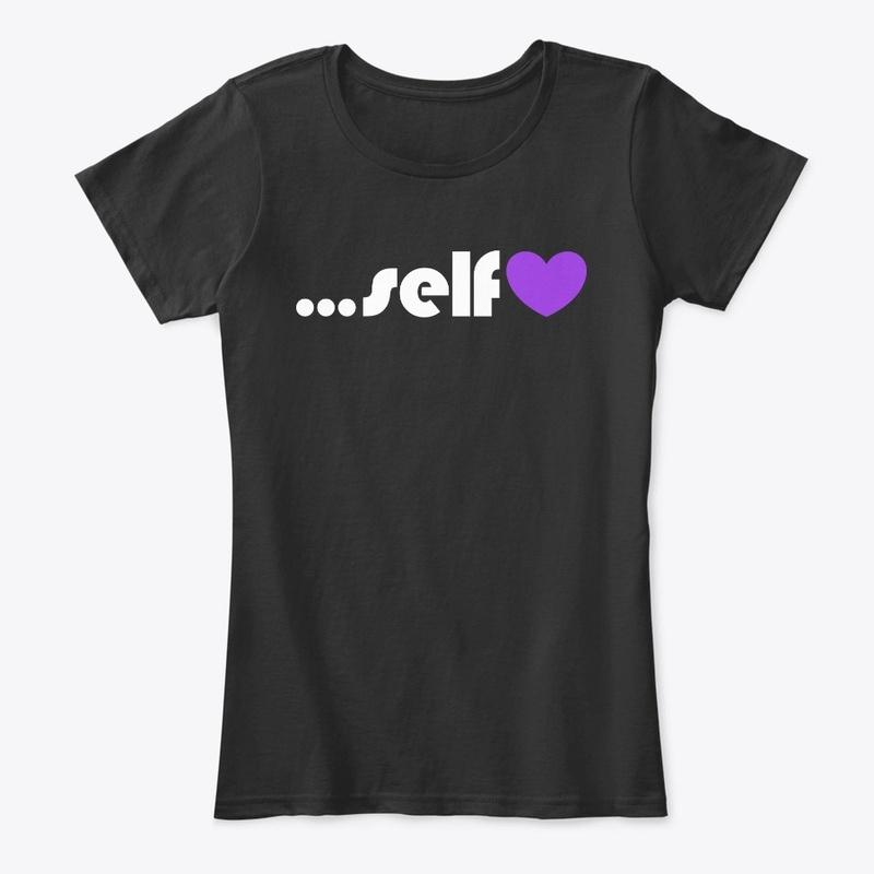 Self Love Tee | Purple Heart