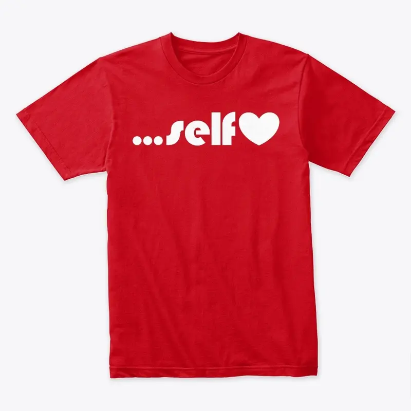 Self Love Tee | White Heart