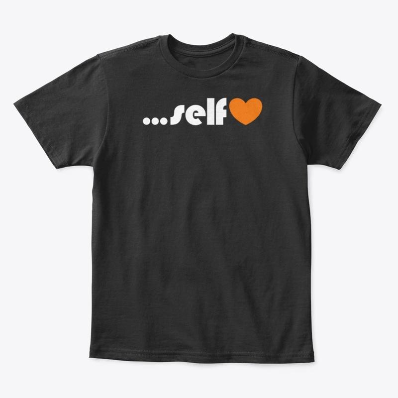 Self Love Tee | Orange Heart