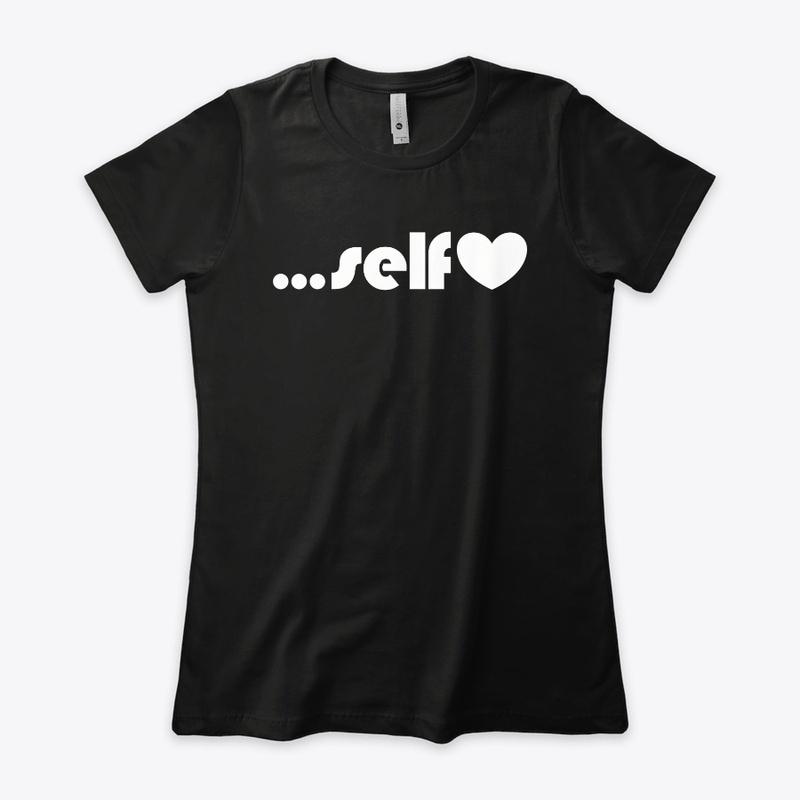 Self Love Tee | White Heart